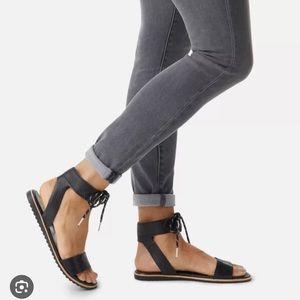 Sorry Ella Ankle Lace Sandal size 7.5